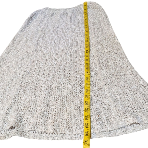 Vintage Pallas 2 Piece Set Women’s Small to Medium Hand knit Irish linen 70s L - Picture 9 of 9